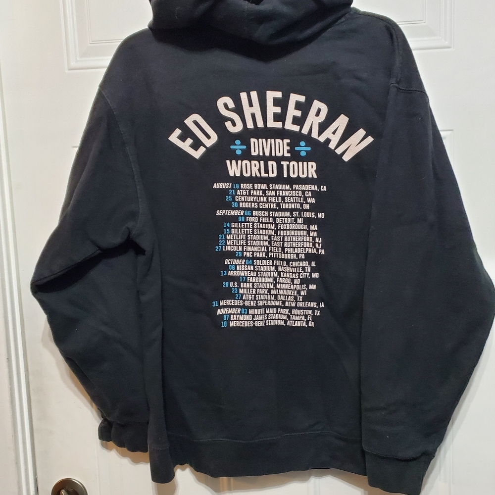 Ed Sheeran Divide World Tour Hoodie size M - Picture 12 of 14